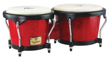Artist Series Red Finish Bongos: 7 inch. & 8-1/2 inch. (TY-00755115)